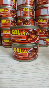 Combo 5 lon cá nục sốt cà & sốt chua cay Salla mỗi lon 190g tiện lợi cho các bữa ăn đặc biệt với những người bận rộn.