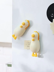 Mini Bag Sealer 2 In 1 Snack Food Bag Sealing Machine Cute Duck Portable USB Rechargeable Hand Pressure Heat Sealer