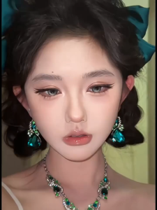 [Power 0.00~-8.00] 14mm Contact Lens 1Pair(2Pcs) Dubai Roze Nils Coloured Contact Lenses with Power / Original Korea Lens/12 Months Use After Opening