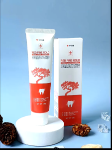 KEM ĐÁNH RĂNG TINH DẦU THÔNG ĐỎ PINE NEEDLE GOLD 120G
