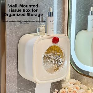 Hanging Double-layer Tissue Box No Drill