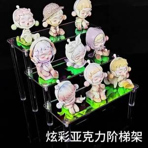 XYBP | Transparent Vibrant Display Rack for Figures and Blind Boxes