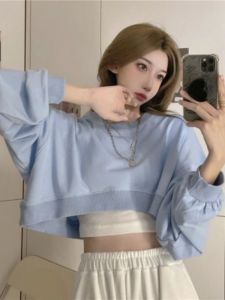 ชุดเต้นรำสไตล์ยูนิเซ็กซ์ Y2K ชุดสองชิ้น แขนสั้น คอตั้ง เสื้อกั๊ก แจ็คเก็ต ชุดเต้นรำสไตล์แจ๊ส Kpop สไตล์เกาหลี