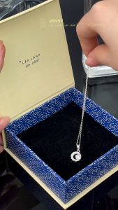 Dây Chuyền Bạc S925 Cao Cấp JENSY Đính Đá Kiểm Định GIV "SANA" VCARD7212. Vòng Cổ Bạc Nữ Hot Trend