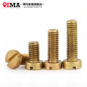 QIMA | Brass Round Head Screw