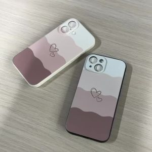 Double Hearts Hot Sale TPU Phone Case For Samsung Galaxy S26 S25 Edge S24 S23 S22 S21 S20 Uitra Plus FE 2022 5G Anti-Drop Cover