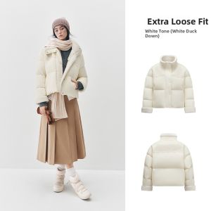 Semir | 90% Down Oversized Faux Fur Patchwork Winter Down Coat