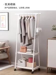 F&F:REGALIA Rak baju/clothes rack/penyangkut baju beroda/hanging rack/towel rack/tempat gantung baju