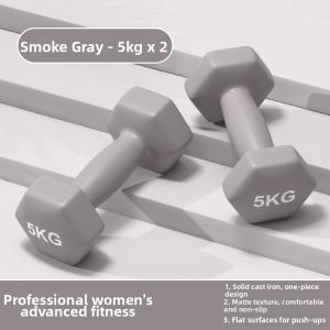 Womens Home Use Cast Iron Dumbbells