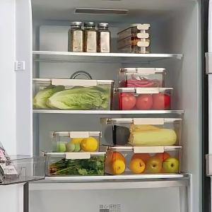 CHUMX | Food Grade Transparent Sealed Storage Box for Refrigerator