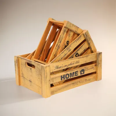 YINXIANGKONGJIAN | Retro Wooden Storage Box
