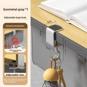 Defasilk | Adjustable Backpack Hook for School Desks