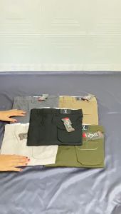 Celana Cargo Panjang Pria Bahan Katun Tebal Premium Slimfit Brand V22