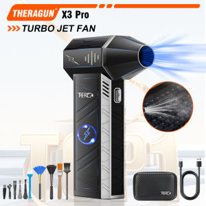 X3Pro 150000RPM Wind Speed 52m/s Portable Mini Turbo Fan Jet,Compressed Air Duster,Industrial Duct Fan,Car Dryer/PC