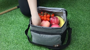 (12L/27L) Portable Outdoor Oxford Cloth Cooler Bag | Waterproof Insulated Bag Ice Bag Picnic Bag Beg Ice Berkelah Besar