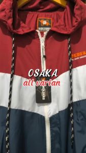 RUBBY Jaket Tracksuit Casual Vintage Polos Full zipper Kombinasi Warna