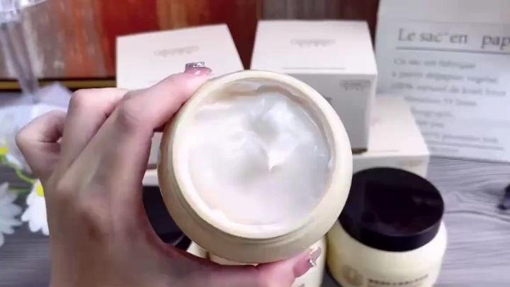 Cream Pelembab Wajah Kering Flek Hitam - Hunmui Boseine Goat Milk Moisturizer & Anti Aging - 100g