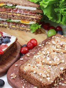 Bánh Mì Lúa Mạch Kiêng Mỡ Không Đường