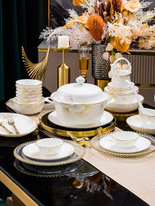 TAOYI | Aesthetic Jingdezhen Ceramic Tableware Set