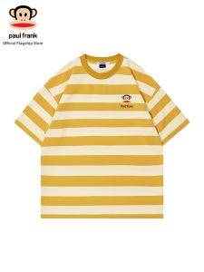 Paul Frank | Couples Stripe Short Sleeve T-Shirt Breathable