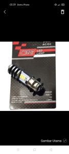 promo lampu depan led h6 laser lampu utama h6 laser jauh dekat putih kuning plus senja biru