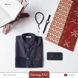 SARUNG FAZ KHIMARA RAYON PREMIUM ORIGINAL MUKENA TRAVELLING MOTIF