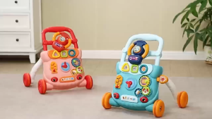 ~Ship From KL~ Baby Walker Murah with Play Toy And Music walker Anti-O Leg baby walkers music Toddler pejalan kaki bayi