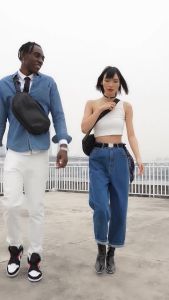 7308 BANGE Mens Waterproof Crossbody Bag Oxford Large Capacity Multifunction Anti-theft Sling Shoulder Messenger Chest Bag Pack