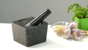 Tescoma President Mortar & Pestle 639070 Granite Stone Spice Grinder Kitchen Tool Grinding Masher Bowl YTES321
