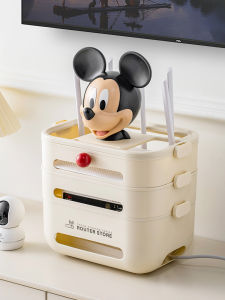 MONLEYTA | Router TV Box & Cable Organizer
