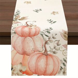 1Pc Pink Orange Pumpkin Decorative Leaves Autumn Suitable for Party Restaurant Home Market Festival Arrangement Scenes.