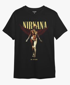 Kaos band Nirvana In Utero album grunge rock distro