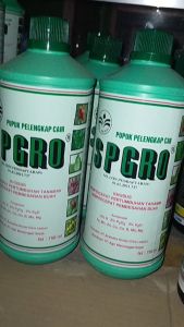 PUPUK PELENGKAP CAIR SP GRO isi 250 ML & 750 ML MEMPERCEPAT PERTUMBUHAN DAUN
