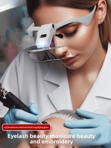 Portable High Definition High Magnification Beauty Salon Skin Care Pore Magnifying Glass for Blackhead Removal And Acne Treatment