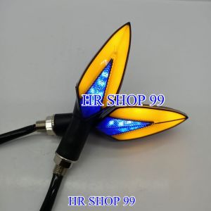 Lampu Sein Led Running 2 warna Sen Senja Model Lancip 006 Universal motor