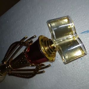 Piala Lomba Juara 1 2 3 4 (Al quran body merah MARMER raser) "costum" (bisa satuan juga) & free sticker TERMURAH