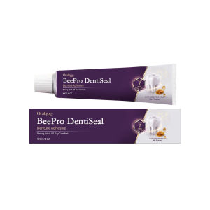 oralhoe | Oralhoe Beepro Dentiseal Denture Adhesive Long-Lasting Hold Gap Filling Smooth Flavor Free Gentle Gum Care Dentures Fixing Cream