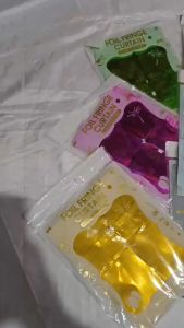 Tirai Rumbai Ulang Tahun & Kotak Jenis Foil Metalik Murah | Backdrop Background Ultah