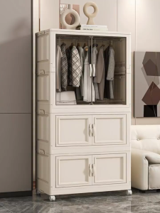 ISSI DIARY Wardrobe Cabinet For Clothes Simple Modern Home large capacity Drawer Storage simple assembly