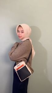 tas selempang jaring tas trend tas selempang pria/wanita tas outdoor simple tpx letta