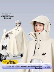 QUANYAN | Electric Scooter Raincoat Waterprood Extra-Large Thick