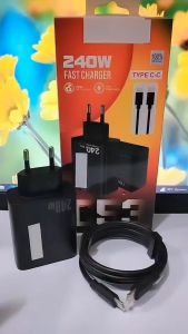 Charger RLME C53 240W Type C To C Full Black Support Fast Charging