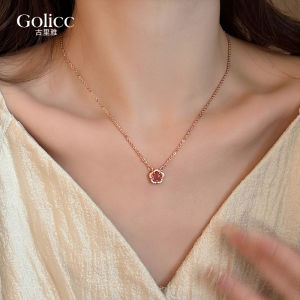 Golicc Cherry Blossom Pendant Necklace: A High-End Sensation Choker