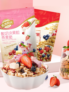 SEAMILD Oatmeal Nut Fruit Yogurt Fruit Oatmeal Crispy Nutrition Breakfast Instant Instant Instant Instant Drink Eat Dry