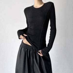 MUYUZI | Thickened Warm Soft Long Sleeve T-Shirt Base Layer