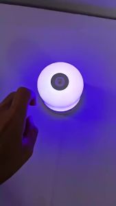 Premium Rechargeable LED Night Light High Traffic Remote Control Touch Switch RGB Dimmable Portable Reading Lamp for Bedroom
