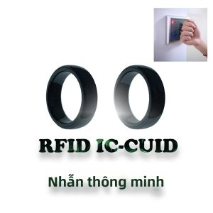 Nhẫn Chip Thông Minh RFID CUID Gen2 1356 MHz Có Thể Ghi Lại 1K S50 Token Có Thể Thay Đổi Thẻ Sao Chép IC NFC Cho Kiểm Soát Truy Cập