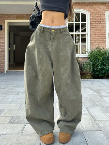 Quần Ống Rộng Dáng Rộng Cổ Điển Của Necoyep Dành Cho Nam Và Nữ Mùa Xuân Thu Quần Dài Thoải Mái Rộng Rãi Phong Cách Công Sở