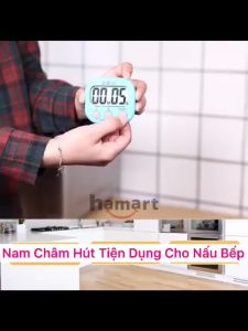 Đồng hồ đếm ngược có chức năng hẹn giờ nấu ăn tập thể dục nhắc nhở người già uống thuốc đúng giờ