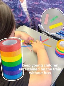 Time-Killing Travel Toy Stickers for Children Fine Motor Skills